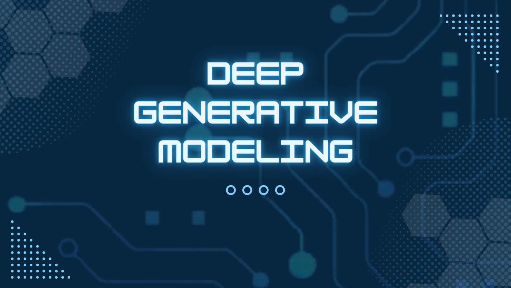 Deep Generative Modeling